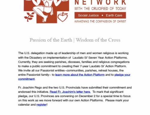 PASSIONIST SOLIDARITY NETWORKNOVEMBER 2021