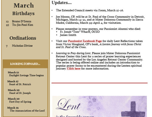 HOLY CROSS PROVINCE NEWSMarch 2023