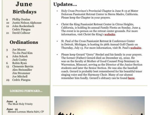 HOLY CROSS PROVINCE NEWS  June 2023