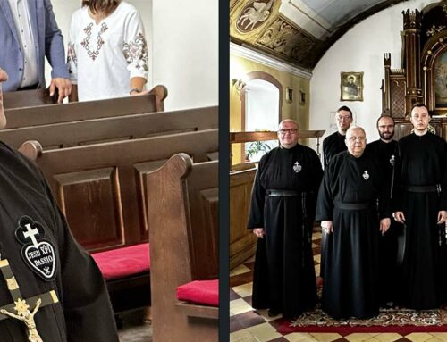 First profession of Fr. VADYM VARFOLOMEYEV and four renewals of profession (ASSUM)