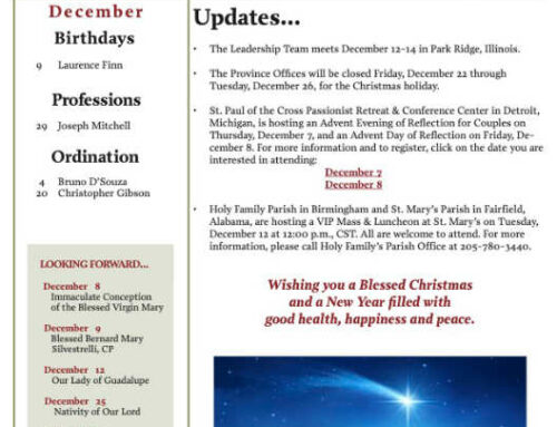 HOLY  CROSS  PROVINCE  NEWS  December 2023